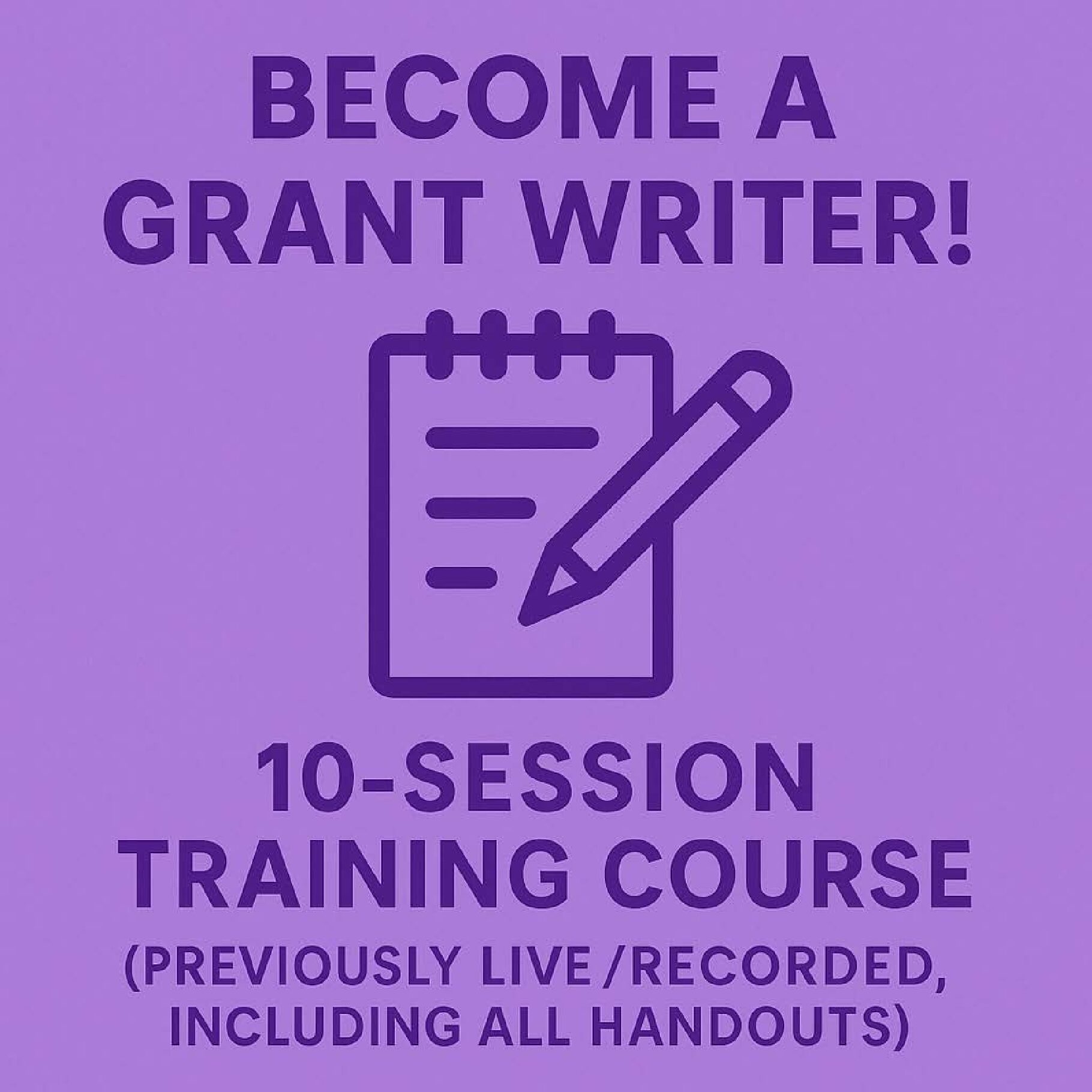 Become a Grant Writer